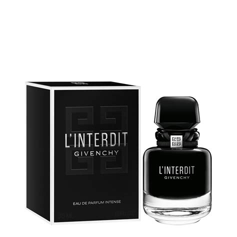 givenchy l'interdit intense eau de parfum stores|givenchy l'interdit intense review.